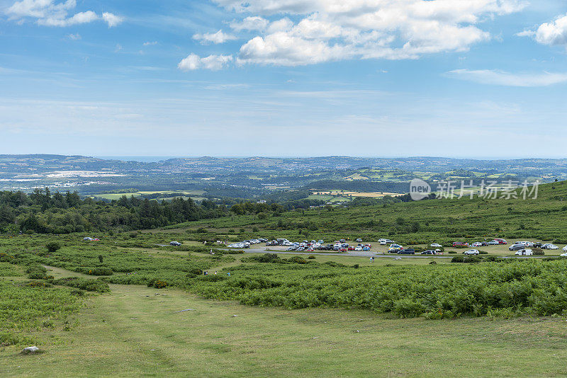 达特穆尔 (Dartmoor) 上的海托 (Hay Tor)